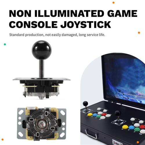 Arcade Joystick Controller Joystick Joystick with Circuit Board 5P Pin Without Light Joystick Game Console Handle I 2