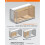Frame Case Chassis for TH3P4G3 OCuP4v2 OcuLink Thunderbolt3/4 USB4 PCIE 4.0 SFX FLEX External  Card GPU Dock 10