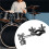 Drum Clamp Quick Release Percussion Mounting Arm Support Rod Drum Extension Stand Clamps Universal Drum Accessories 5