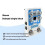 Stereo Delay Effect Pedal, 9 Algorithms, True Stereo I/O, Tap Tempo + Freeze, USB Recording for Stage & Studio 3