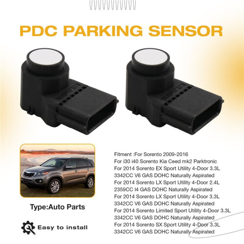 4PCS Parking Backup Aid Sensor PDC Parking Sensor 4MT006HCD 95720-3Z000 for  I40 1