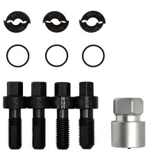8Pcs Wheel Stud Thread Repair Tool M12 M14 Wheel Hub Bolt Restorer for Car Repair