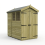 4 x 6 Apex Shed Tanalised (Double Door, With Windows) 2