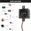 2pcs Speaker 10 W 4 Ohm Single Cavity Micro-Loundspeaker with PH2.54mm-2Pin Interface for Small Electronic LCD Machine 4