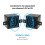 2pcs Speaker 10 W 4 Ohm Single Cavity Micro-Loundspeaker with PH2.54mm-2Pin Interface for Small Electronic LCD Machine 5