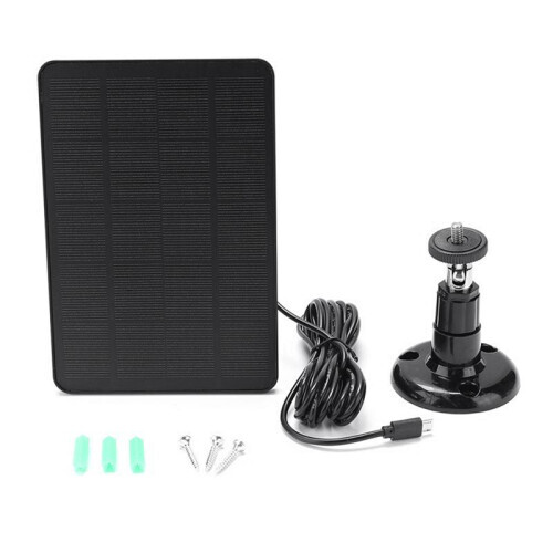 4W 5V Solar Cells Charger USB Charging Portable Solar Panels for Security Camera/Small Home Light System 2