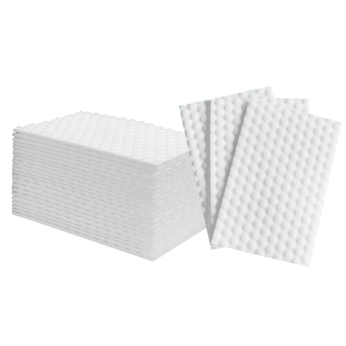 100 PCS Magic Sponge Eraser Sheets,Convex Point Melamine Sheets,Disposable Portable Magic Cleaning Eraser Thin Wipes 1
