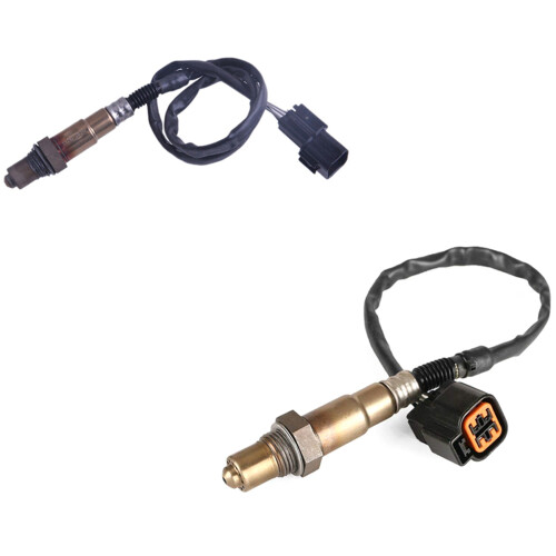 2 Pcs Automobile Oxygen Sensor Air-Fuel Ratio Sensor, A & B 1