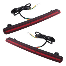 Rear Bumper Tail Light Modified Reflector Brake Fog Light for Hatchback 2019-2023 Red