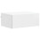 VidaXL vidaXL Wall-Mounted Bedside Cabinet with Drawer 2 pcs High Gloss White 2