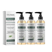 (3PCS) 1-3X OceAura Collagen Firming Body Oil – Hydrating & Elasticity-Boosting Massage Oil for Smooth Skin