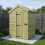5 x 4 Apex Shed Tanalised (Single Door, No Windows) 1
