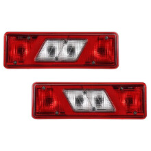 1Pair Rear Bumper Light Without Bulb Brake Signal Light for Transit 2.2 V363 MK8 2014+ BK31-13405-CC BK31-13404-CC