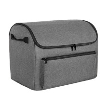 Enclosed Cover for Foodi Possible Cooker Pro, Dust Cover with Front Pocket Fits Slow Cooker, Gray
