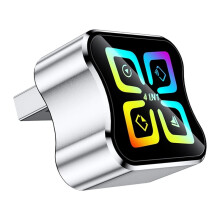 4in1 Carplay Adapter USB Dongle Airplay/Mirror Link/Android Auto/Carplay Wireless AI Box Wired Carplay to Wireless B