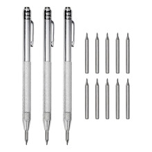 13PCS Carbide Scriber,Engraving Scriber Kit Carbide Tip Glass Metal Ceramic Stainless Steel Etching Pen Replacement Tips