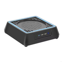 Colorful Breathing Cooling Base Fan Accessory Charger Dock Stand 3 USB Cooler for XB Series X Console