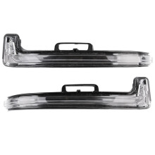 1Pair Side View Mirror Indicator Light LED Turn Signal Lamp for 3005 5008 C5 17-21 1618048680 1618048780