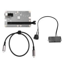 USB4 for 4 /3 GPU Dock for RTX5090 RX7900 for Extrernal PCIe Card to Laptop Notebook for Win10/11