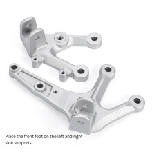 Front Footrest Foot Peg Pedal Bracket for YZF R25 R3 MT-25 MT-03 2014-2023 Motorcycle Bracket (Left)