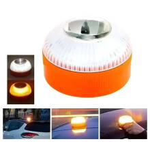 4PC LED Car Emergency Light Flashing Magnetic Induction Strobe Warning Portable Road Accident Safety Accessory