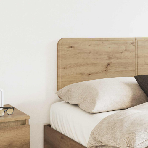 VidaXL vidaXL Headboard Artisan Oak Engineered wood 2