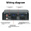 Digital DSP Audio Processor 4 Way Car Aluminum Amplifier High Quality Class AB Audio DSP Speaker Subwoofer Amplifier 3