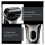 Reciprocating Shaver USB Charging Hair Cutting Machine Men Beard Trimmer 7