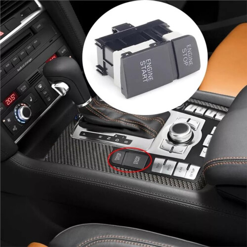 Car Engine Start Stop  Center Console Start Stop Button 4L0905217 for  Q7 1