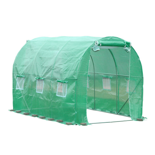 Aoodor Greenhouse Replacement Cover 3X2.1X2.1m