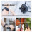 Remote Control for  Osmo Action 5 Pro Action 4, Photography Shutter Release Button Controller Camera Black 4