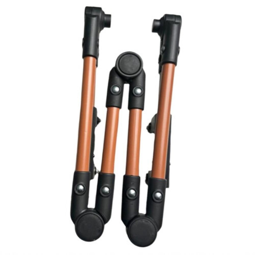 Trolley Handle Folding Wagon Push Handle Easy to Install Detachable Universal Foldable Replace Part Push Pull Bar