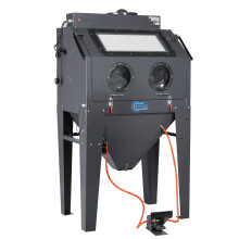 SwitZer 350L Front Opening Blast Cabinet Grey