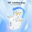 EU Plug 180 Degree Rotatable Converter 3-1 EU to US Extension Plug Multi-Plug Wireless Outlet Adapter Socket White 3