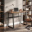 Homcom HOMCOM Industrial Writing Desk Laptop Table Home Office Study Workstation 1
