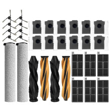 Lot de 32 Pièces Compatibles avec L'Aspirateur pour Mova Z60 Ultra Roller : Accessoires Complets, Brosse Principale, Sac à Poussière et Filtre de