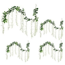 Simulated Wisteria Flowersx4