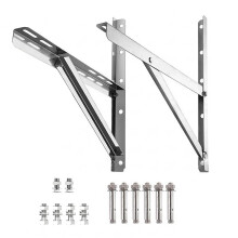 600LBS Steel Split Wall Mount Bracket for Air Conditioner Condensing Units