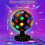 Rotating Disco  Light - 11"  Disco  with Multi-Colored LED for Electric Dance Atmosphere 6