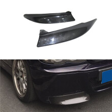 Voor E46 M3 1999-2006: Echte Dry Carbon Fiber Front Bumper Splitter Spoiler Lip