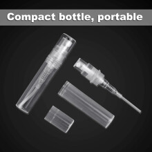 150 Pcs Disposable Perfume Atomizer, Clear Plastic Spray Bottle Portable Fragrance Spray Bottle - 3Ml
