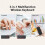 Wireless   Keyboard with Red Laser Touch Mouse Multifunctional 2.4G Keyboard for Ios Windows Android 4
