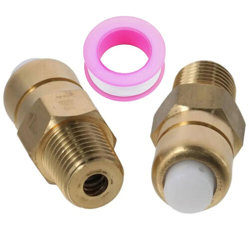 678169004 Brass Threaded Joint Cleaning Machine Pump  Temperature Control Valve 1/4 NPT 1