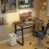 Homcom HOMCOM Industrial Writing Desk Laptop Table Home Office Study Workstation 7