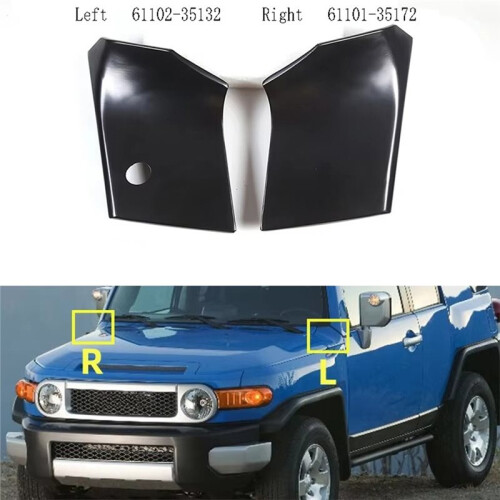 Front Side Hood Upper Panel Hood Trim Panel for   Crusier 2007-2010 Left 61102 35132 2