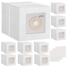 Dust Bags with Motor Filters for InterVac Y10 CS6 CS8 CS8HW Vacuum Cleaner Parts Replacement Dust Collection Bag 10+3