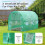 Aoodor Greenhouse Replacement Cover 3X2.1X2.1m 6
