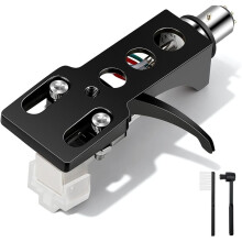 AT-3600L Magnetic Cartridge Stylus, Black Headshell for Technics SL D1,SL D1K,SL D2,SL D202,SL D205,SL D2K,SL D3,SL D303