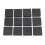 50mm x 50mm Plastic Square End Blind Plugs Cap Pipe Inserts 24Pcs 10
