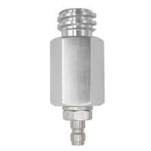 8mm Male Quick Disonnect Adapter for Tr21-4 Threads Soda Maker Machine to External CO2 Tank Bottle, B